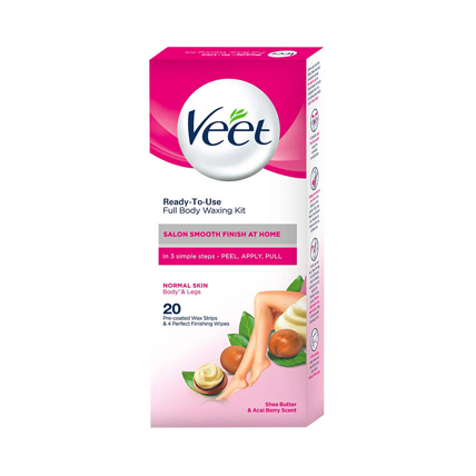 Veet Hair Removal Wax Strips Normal Skin